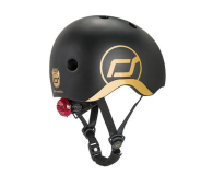 Scoot & Ride Kask Ochronny S-M dla dzieci 3+ Gold - 1021828 - zdjęcie 4